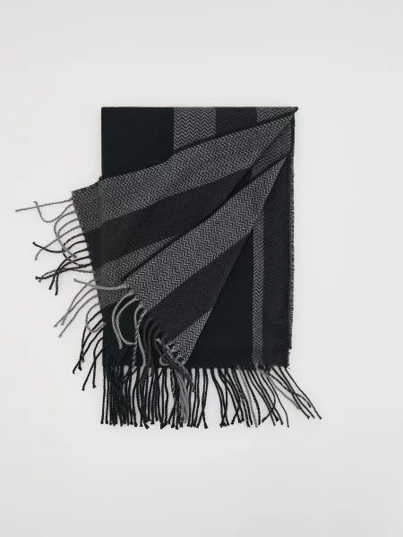 Шарф Reserved серый