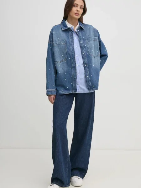 Классическая ошейниковый рубашка Mos Mosh