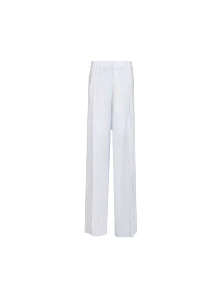 Spodnie Dries Van Noten niebieskie