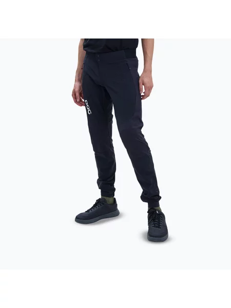 Мъжки панталони за колоездене POC Rhythm Resistance uranium black черно