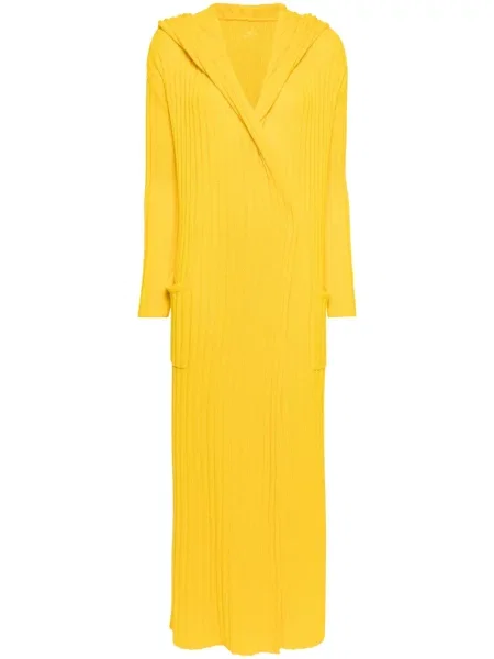 Cardigan Teddy Cashmere din cașmir teddy galben