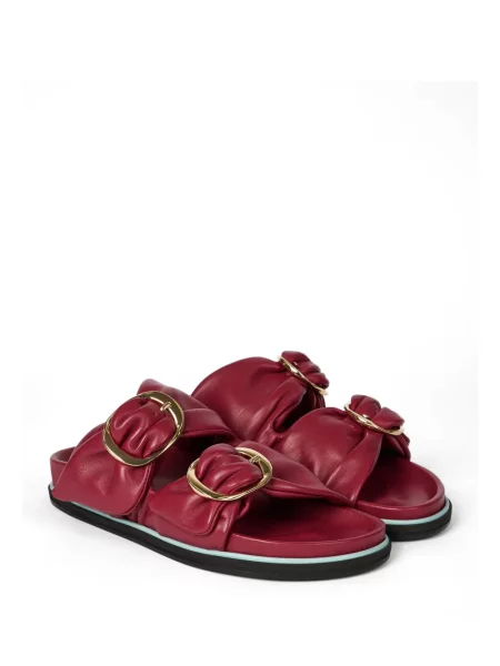 Sandale Paul Smith cu cataramă roșu