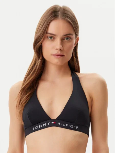 Tommy Hilfiger Halter Rp fürdőruha felső fekete. Méret: XS fekete