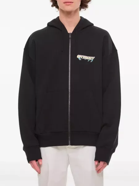 Hanorac cu glugă Givenchy din fleece negru