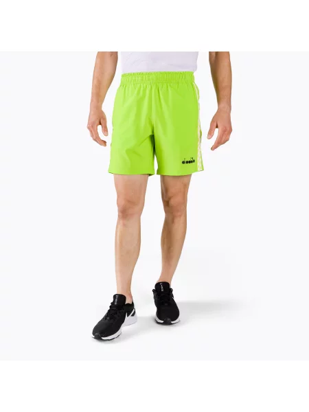 Мъжки тенис шорти Diadora Bermuda Micro green зелено