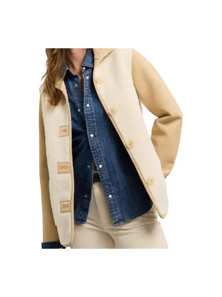 Kabát Pepe Jeans béžová