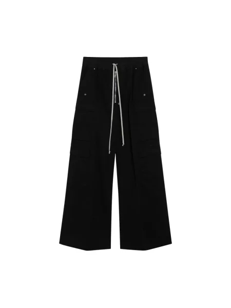 Spodnie cargo Rick Owens czarne