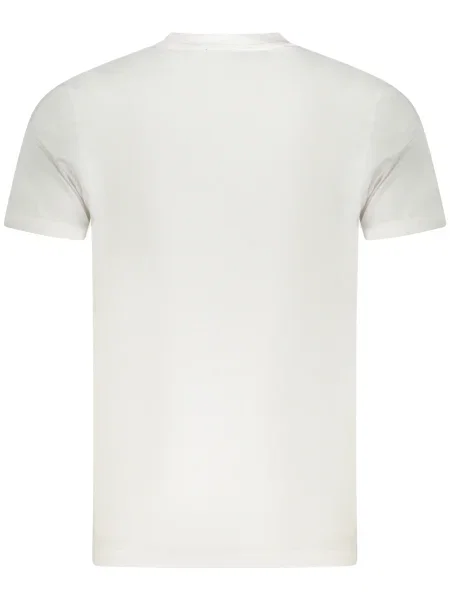 Tricou Cavalli Class scurt alb