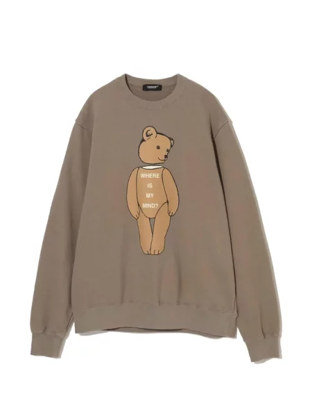 Hanorac Undercover cu imagine teddy maro