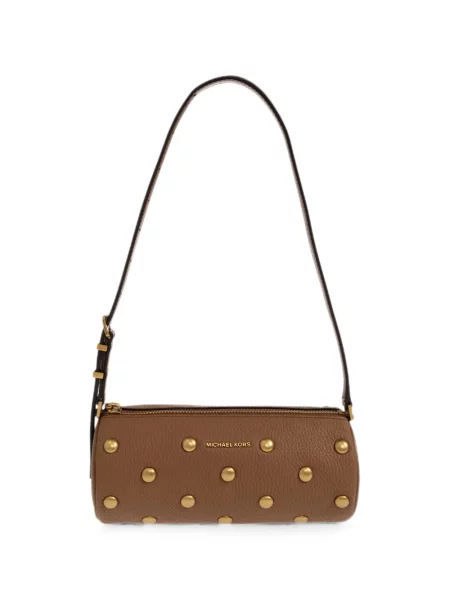 Sneakerși Michael Michael Kors din piele cu platformă maro