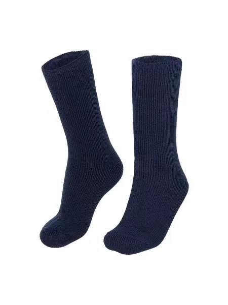 Skarpety Termiczne 4 Pary Ciemny Jeans niebieskie