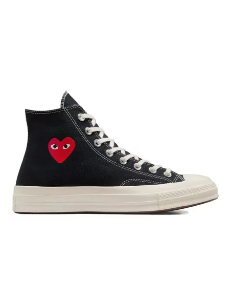 Sneakersy Comme Des Garcons Play w serca czarne
