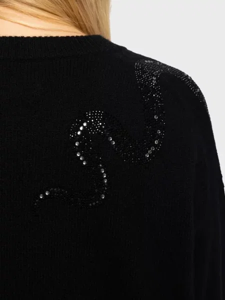 Шерстяной свитер Zadig&voltaire черный
