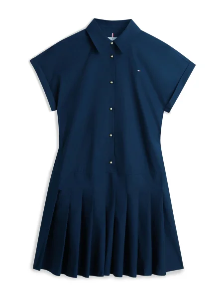 TOMMY HILFIGER Rochie tip bluză bleumarin