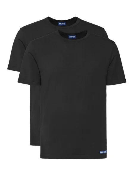 HUGO Set de tricouri﻿ Naolo negru