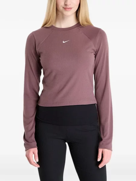 Chiloți Nike cu imagine cu șireturi din dantelă gri