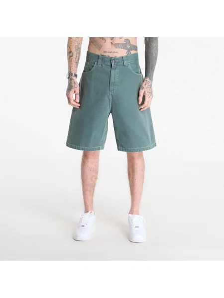 Šortky Carhartt WIP Brandon Short UNISEX Velvet Green S zelené