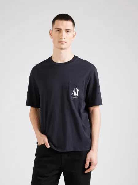 Majica Armani Exchange črna