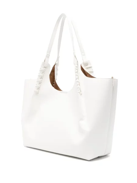 Torbica Love Moschino s autogramom bijela