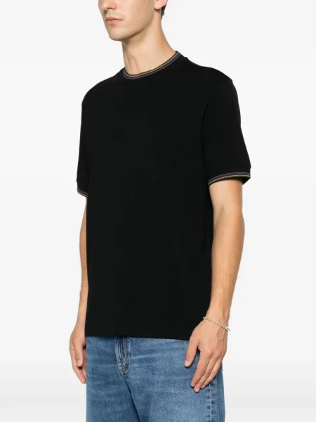 Scurt tricou polo Ps Paul Smith negru