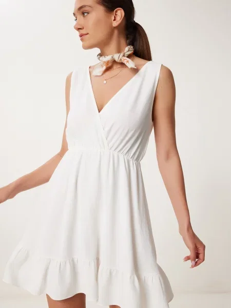 Happiness İstanbul Rochie ecru