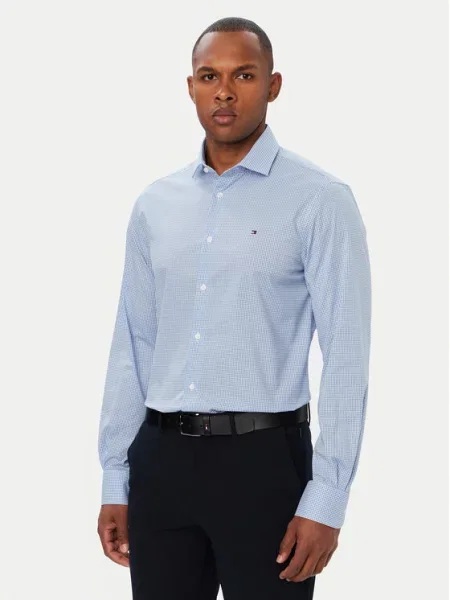 Tommy Hilfiger Ing Gingham világoskék