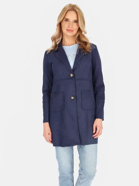 Płaszcz Perso niebieski