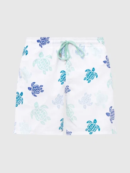 Шорти для плавання Tortues Multicolores Vilebrequin білі