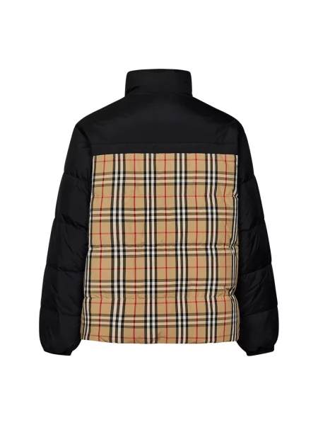 Kurtka puchowa Burberry dwustronna czarna
