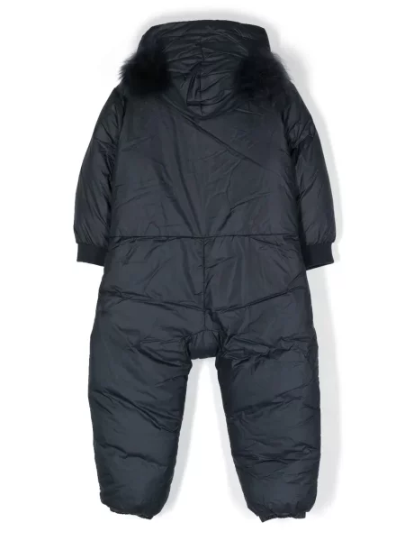 Płaszcz dziecięcy Woolrich niebieski