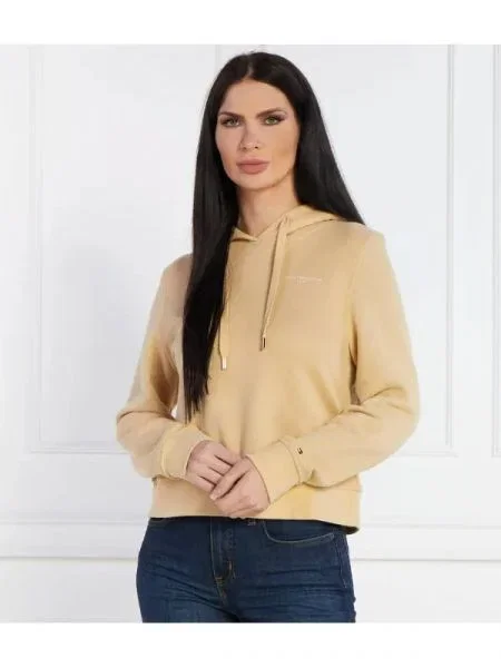 Tommy Hilfiger Pulóver MINI CORP LOGO | Relaxed fit bézs