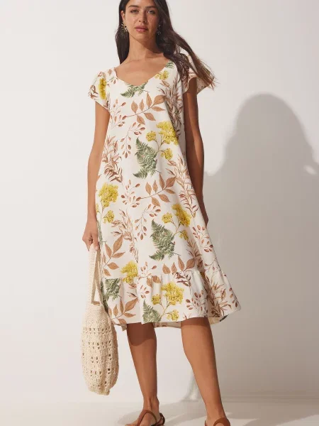 Lniana sukienka Happiness İstanbul