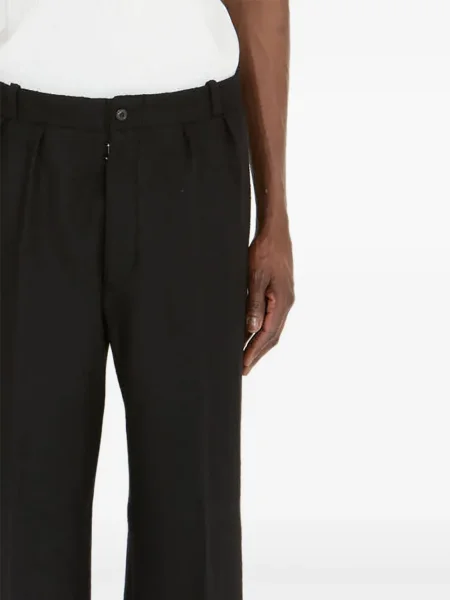 Pantaloni Maison Margiela plisate negru