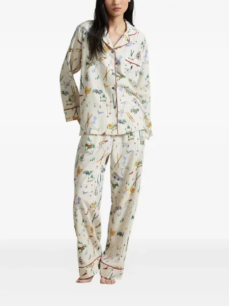 Șosete Polo Ralph Lauren cu 5 buzunare cu broderie tricotate albastru