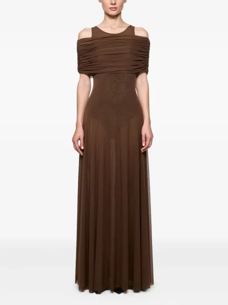 Maxi ruha Atu Body Couture barna