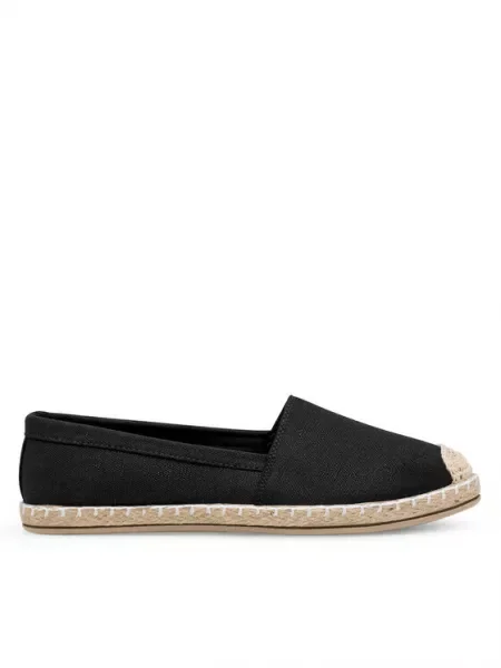 JENNY Espadrile negru