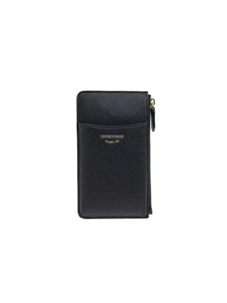 Emporio Armani Akcesoria Kobieta ONE SIZE Portfel na Telefon czarny