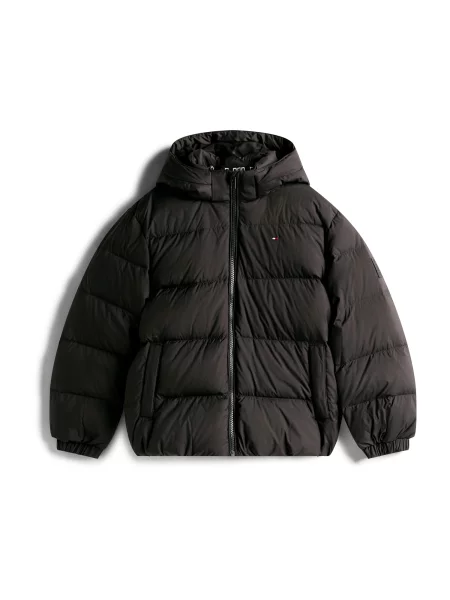 TOMMY HILFIGER Přechodná bunda ESSENTIAL' černá
