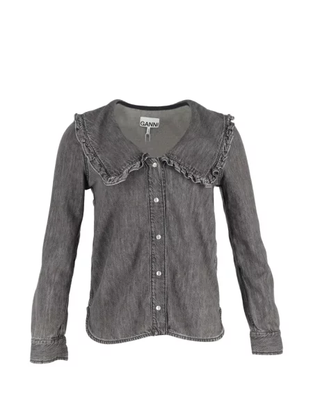 Cămașă Ganni gri
