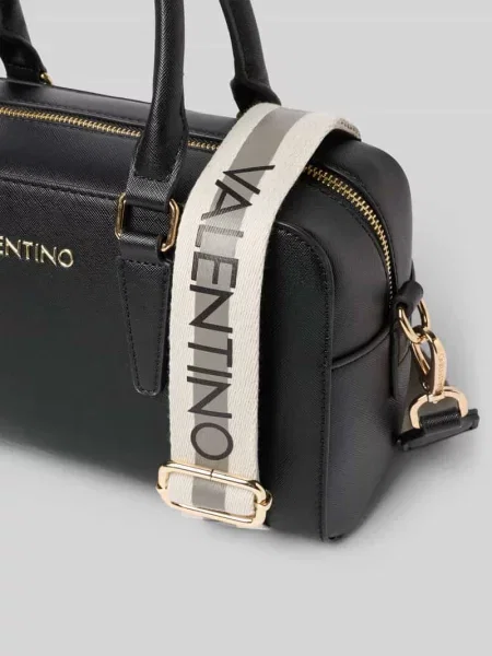 Torba na ramię z aplikacją z logo model ‘Zero’ Valentino Bags czarna
