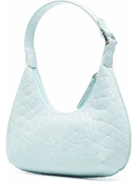 Kabelka By Far z jantaru modrá