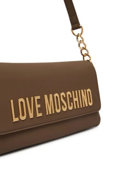 Kabelka LOVE MOSCHINO hnedá