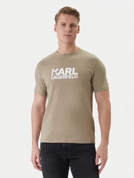 Tričko Karl Lagerfeld zelená
