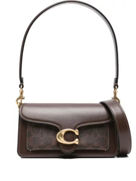 Чанта Coach кафяво