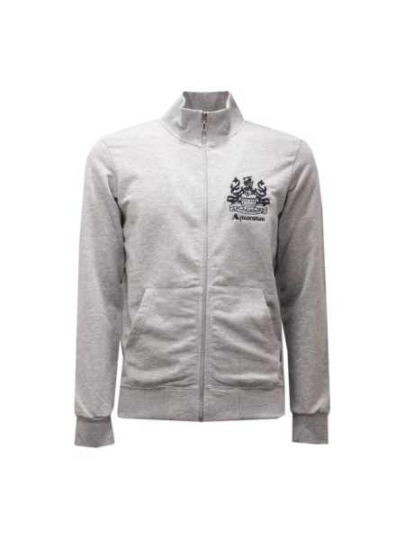 Bluza Aquascutum z kapturem szara