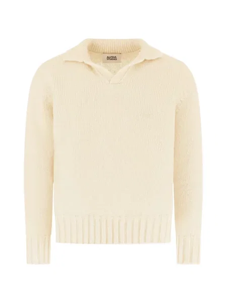 Sweter Alpha Studio z kołnierzem