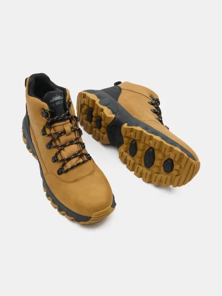 Черевики вище щиколотки золотисто-коричневий коричневі