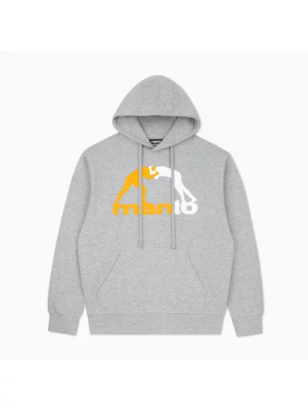 Спортивная кофта Manto с автографом серая