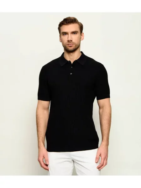Tricou polo Bogner negru