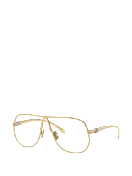 Слънчеви очила Miu Miu Eyewear златисто